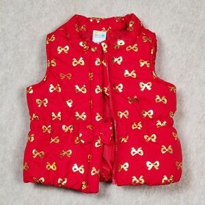Babygirl puffer vest. 6-9M